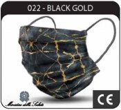 Munskydd Mask 2.0 Tvättbart Black Gold