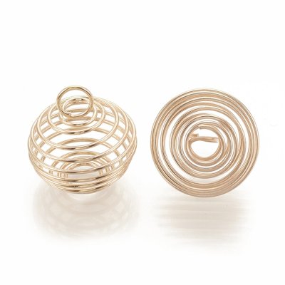 Andekvarts Smyckesspiral Koppar Stor