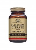 Solgar Calcium Citrate with Vitamin D3 60 tabletter