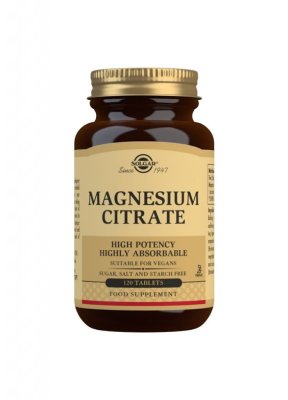 Solgar Magnesium Citrate 120 tabletter