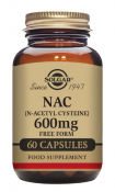 Solgar NAC (N-Acetyl-L-Cysteine) 600 mg 60 kapslar