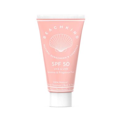 Beachkind Sunscreen sensitive fragrance free SPF50 50ml