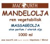 MacUrth Mandelolja 1000ml