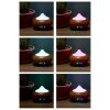 LED Färgskiftande Aromadiffuser Träeffektfot