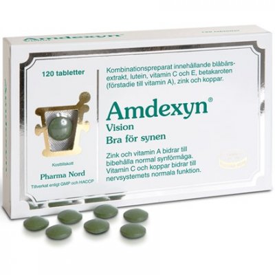 Pharma Nord Amdexyn Vision 120 tabletter