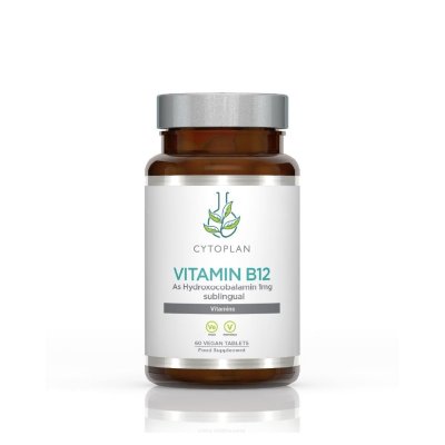 Cytoplan Vitamin B12 Hydroxocobalamin Sublingual 60 tabletter