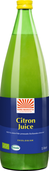 Kung Markatta Citronjuice från Sicilien Eko 1Liter