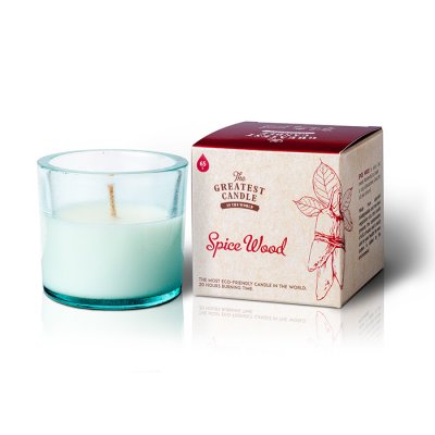 The Greatest Candle Återvunnet Ljus Spice Wood 75g