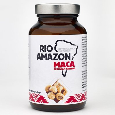 Rio Amazon Maca 500 mg 120 kapslar
