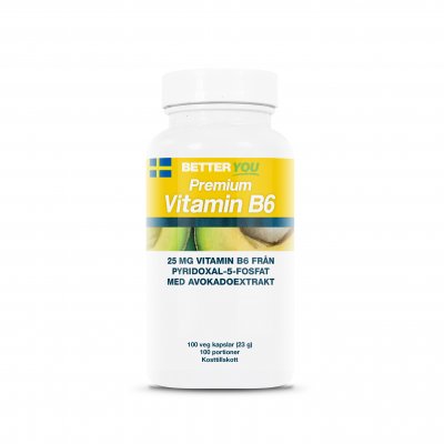 Better You Premium Vitamin B6 100 kapslar