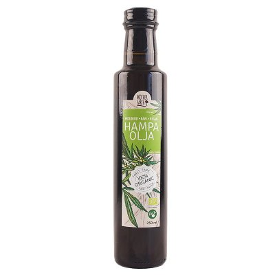 Mother Earth Hampaolja Kallpressad RAW&EKO 250ml