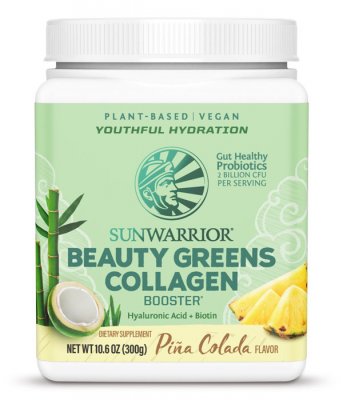 Sunwarrior Beauty Greens Collagen Booster Piña Colada 300g