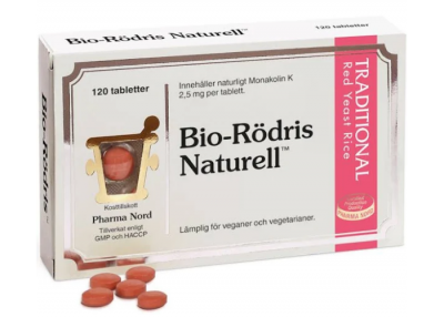 Pharma Nord Bio-Rödris Naturell 120 tabletter