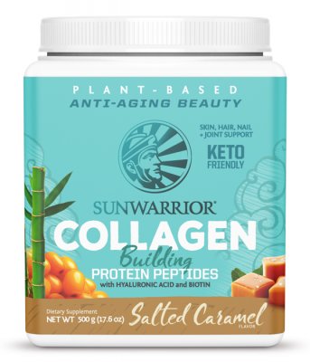 Sunwarrior Collagen Building Protein Peptides Salt karamell 500 g