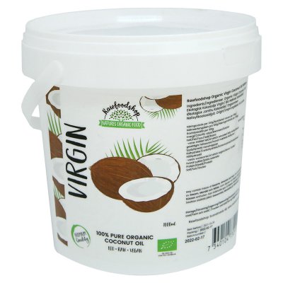 Rawfoodshop Kokosolja Virgin RAW EKO 1000ml
