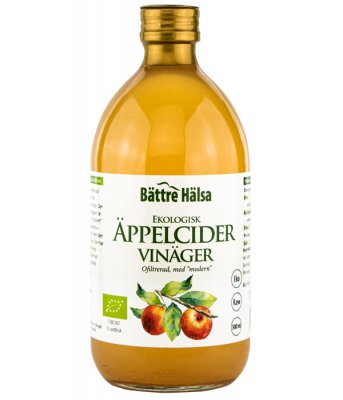 Bättre Hälsa Äppelcidervinäger 500 ml EKO