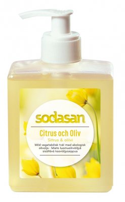 Sodasan Flytande Tvål Citrus & Oliv 300 ml EKO