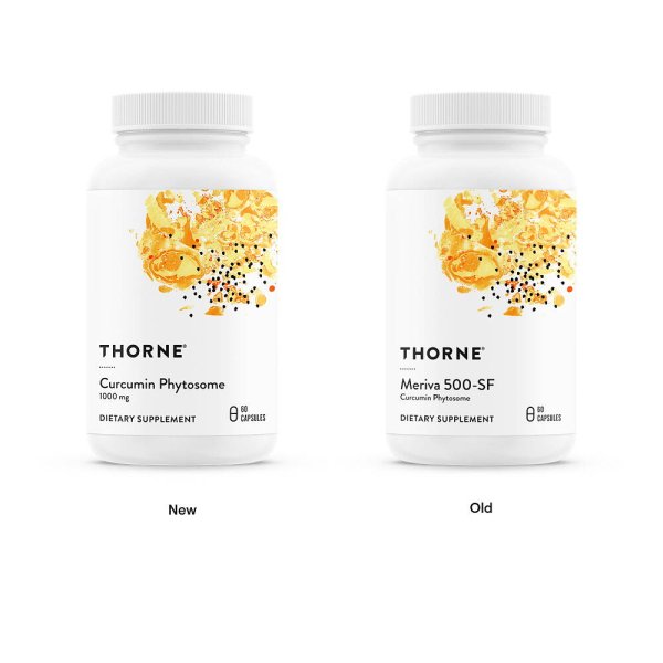 Thorne Research Curcumin Phytosome (Meriva 500-SF) 60 kapslar