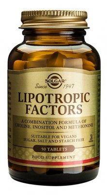Solgar Lipotropic Factors 50 tabletter