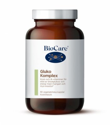 BioCare Gluko Komplex 90 kapslar (fynd)