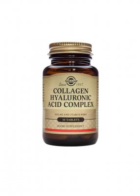 Solgar Collagen Hyaluronic Acid Complex 30 tabletter