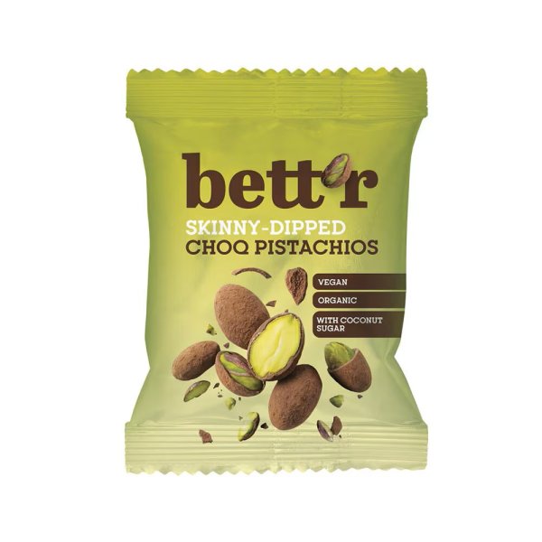 Bett'r Skinny dipped pistachio 40g