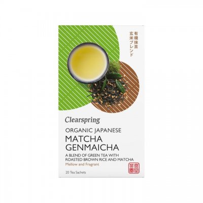 Clearspring Organic Japanese Matcha Genmaicha 20 påsar