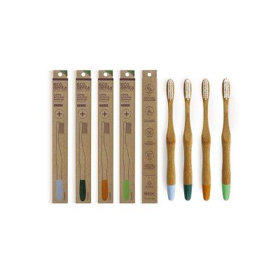 Ecodenta Bamboo Toothbrush Medium 1 st