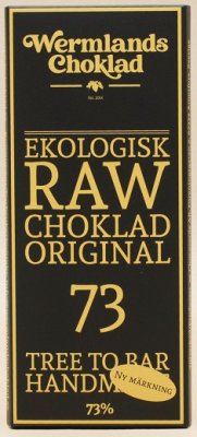 Wermlandschoklad Original 73% RAW&EKO 50g