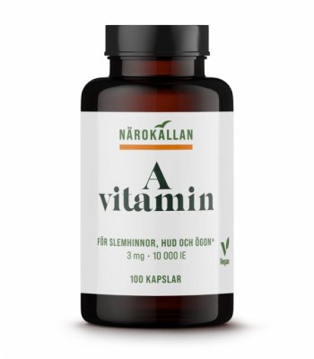 Närokällan (Bättre Hälsa) A-Vitamin 100 kapslar