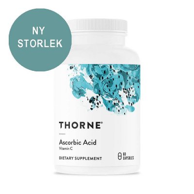Thorne Research Ascorbic Acid 60 kapslar