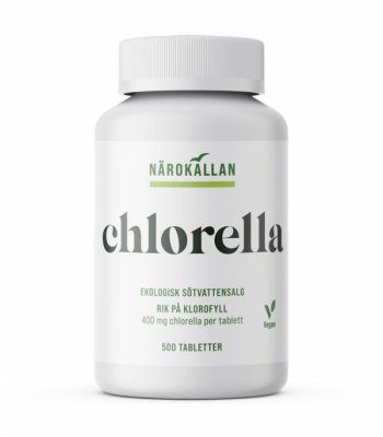 Närokällan (Bättre Hälsa) Chlorella 500 tabletter EKO