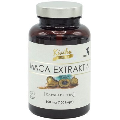 Kiviks Lilla Råa Macapulverextrakt 6:1 500mg 100 tabletter