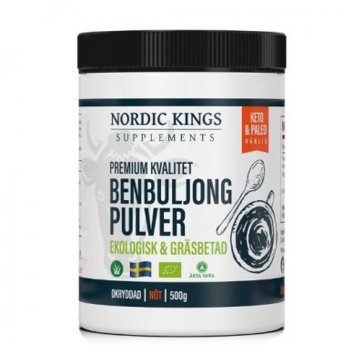 Nordic Kings Benbuljong pulver 500 g EKO