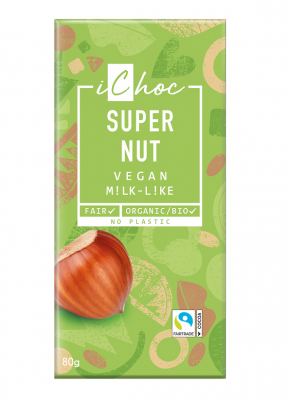 ICHOC Rischoklad Super Nut Eko 80g