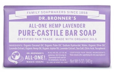 Dr. Bronner Lavender Bar Soap Eko 140g