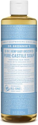 Dr. Bronner Baby Unscented Liquid Soap Eko 475ml