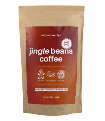 Not your average coffee Jingle beans coffee 400g