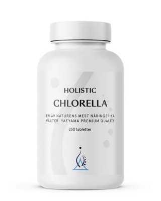 Holistic Chlorella 250 tabletter