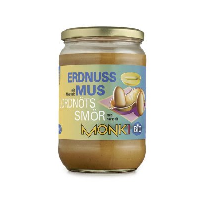 Monki Jordnötpasta Eko 650g