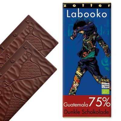 Zotter Labooko 75% Guatemala 2 x 35 g EKO
