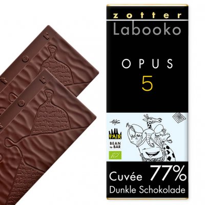 Zotter Labooko 77% Opus 5 2 x 35 g EKO