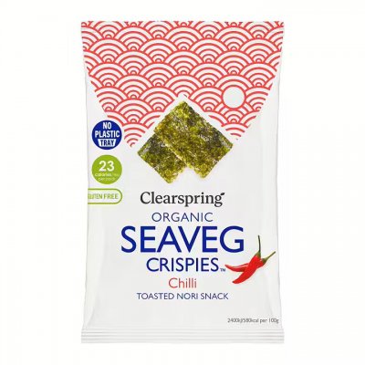 Clearspring Alg Crispies Chili Eko 4g