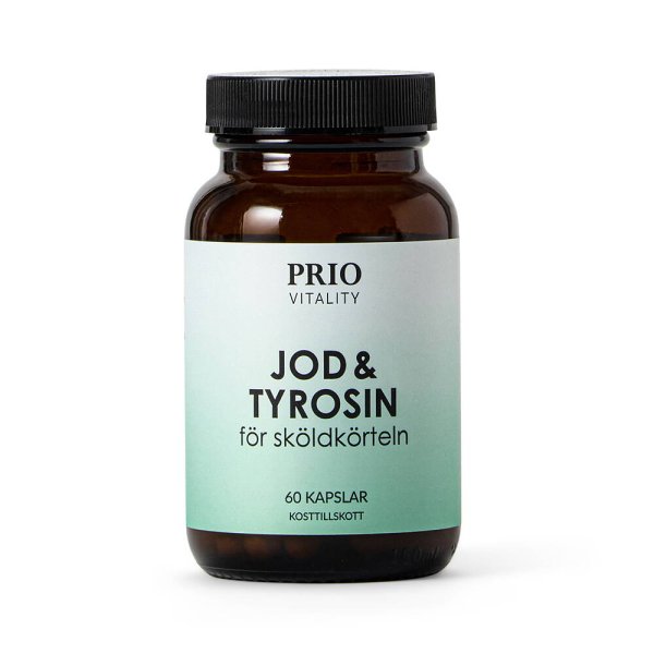 PRIO Vitality Jod & Tyrosin 60 kapslar