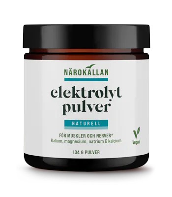 Närokällan Elektrolytpulver Naturell 134 g