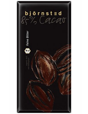 Björnsted Superior Mörk 85% EKO 100g