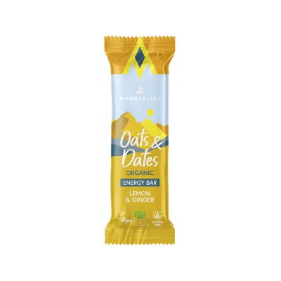 Moonvalley Oats & Dates Bar Lemon & Ginger EKO 50 g