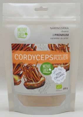 Mother Earth Cordycepspulver EKO 100g