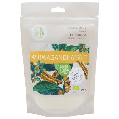 Mother Earth Ashwagandhapulver EKO 125g