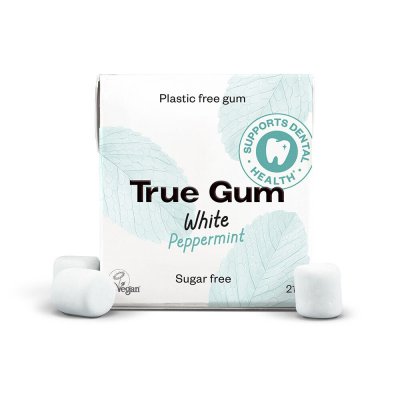 True Gum White peppermint 21g